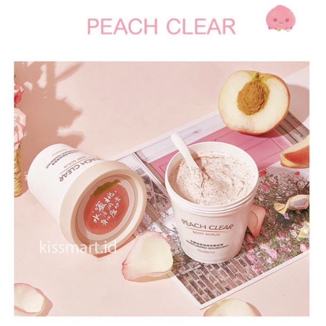 HANBOLI Peach Clear Ice Cream Body Scrub Niacinamide 200 ml XX032