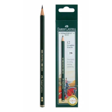 

PENSIL FABER CASTELL 9000 2B ORIGINAL