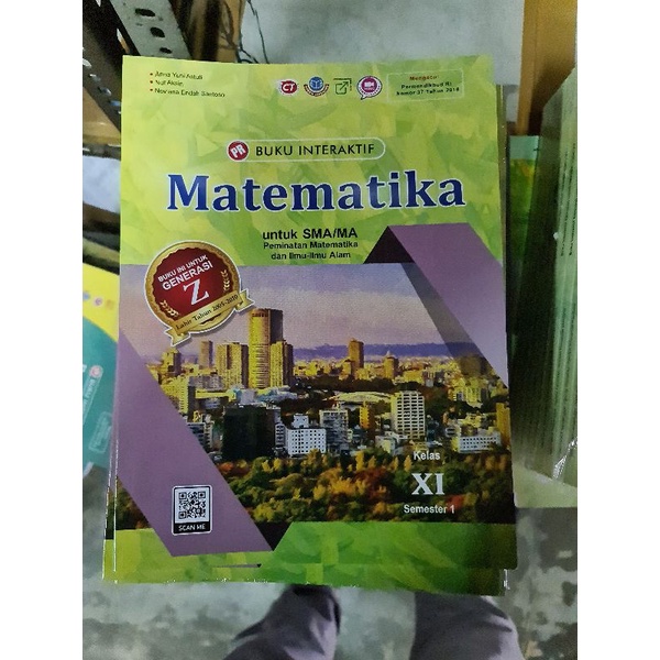 Buku PR/LKS interaktif matematika peminatan kelas XI,11 semester 1 (K13 revisi) intan pariwara, 2022