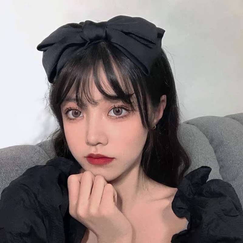 Bando-9 bandana Korea Wanita Bow Simple Aksesoris Rambut Bandana List Gold Fashion