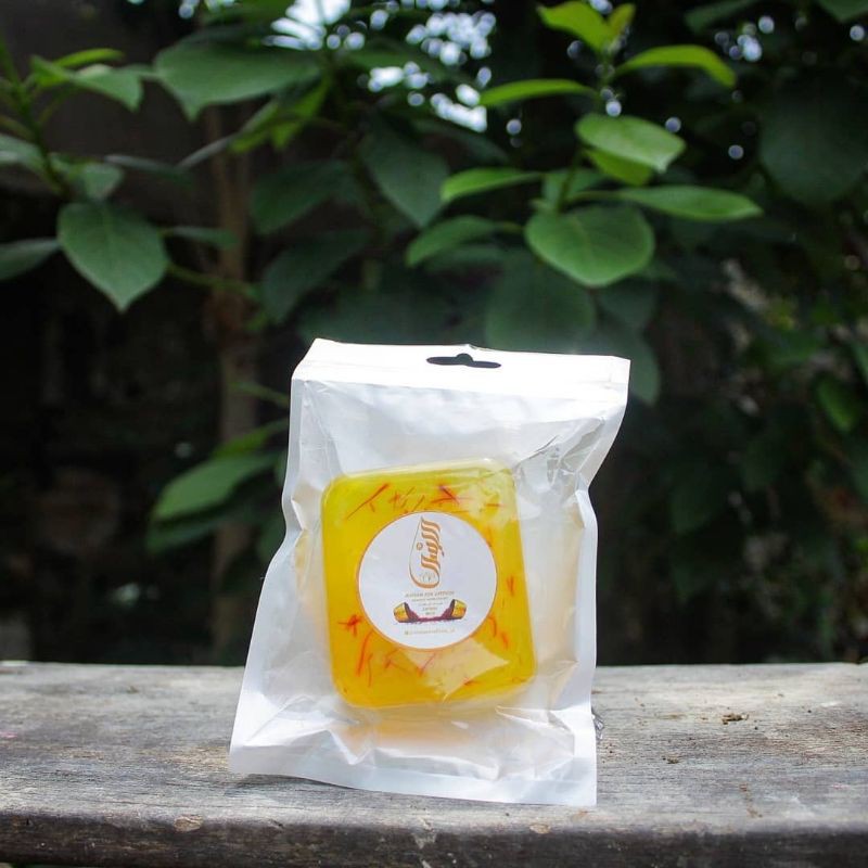 Sabun Saffron/Saffron Face and Body Soap/Saffron soap/ sabun Saffron/ TERMURAH / Maisam Saffron