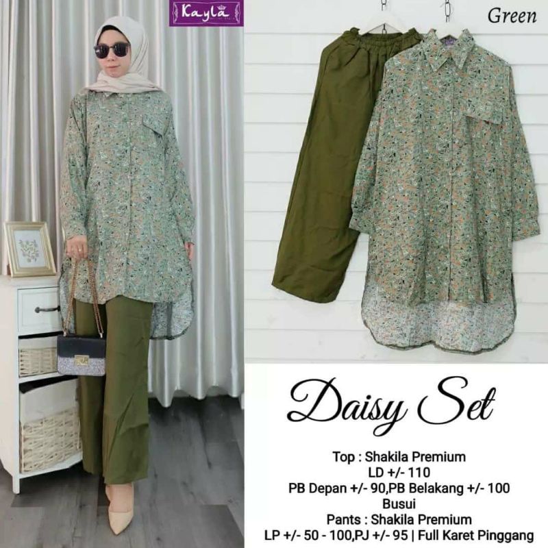 Diasy set setelan syakila premium