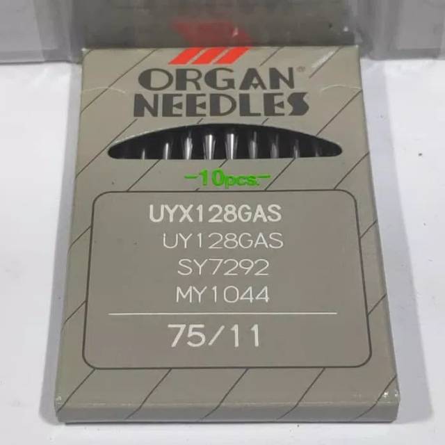 UY×128GAS Jarum Overdeck/Kam/Kamkut Organ Needles Original