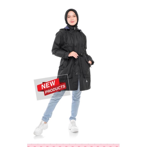 ANAPHA jacket muslimah parka wanita hijab jaket hijabers syar i syari syar'i muslimah hijacket