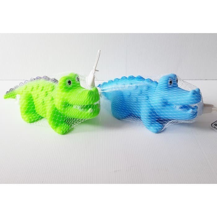 Buaya karet Bimbozone Mainan anak perempuan laki laki bayi bisa bunyi