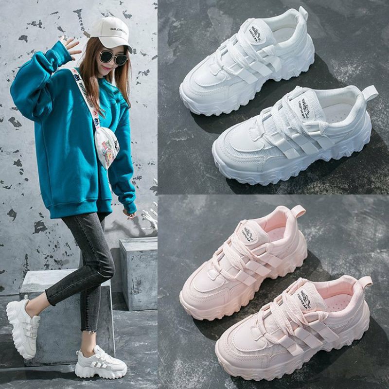 SEPATU IMPORT || Sepatu Sneaker ALEXA ORI IMPORT KOREA Wanita Sepatu Import Terbaik REAL PICT