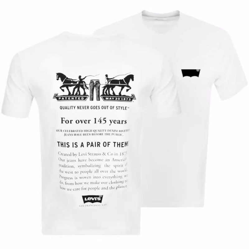 Kaos Pria Murah Keren Dewasa Distro kaos levi's/Best seller/kaos levis import/original import