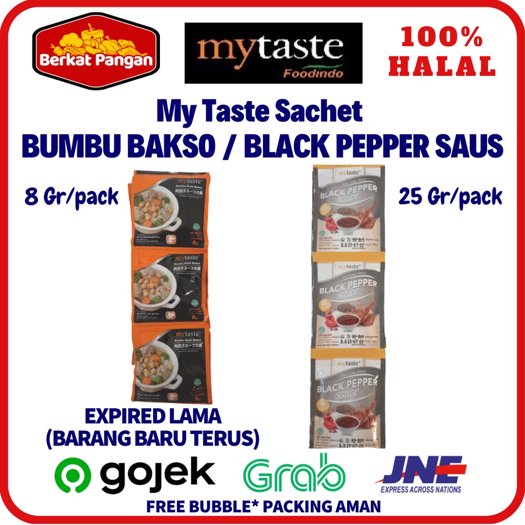 MyTaste Bumbu Bakso / My taste sachet Black pepper Saus