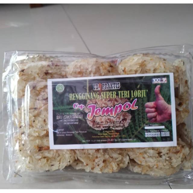 

Rengginang super double teri & lorjuk || mantaaapppp