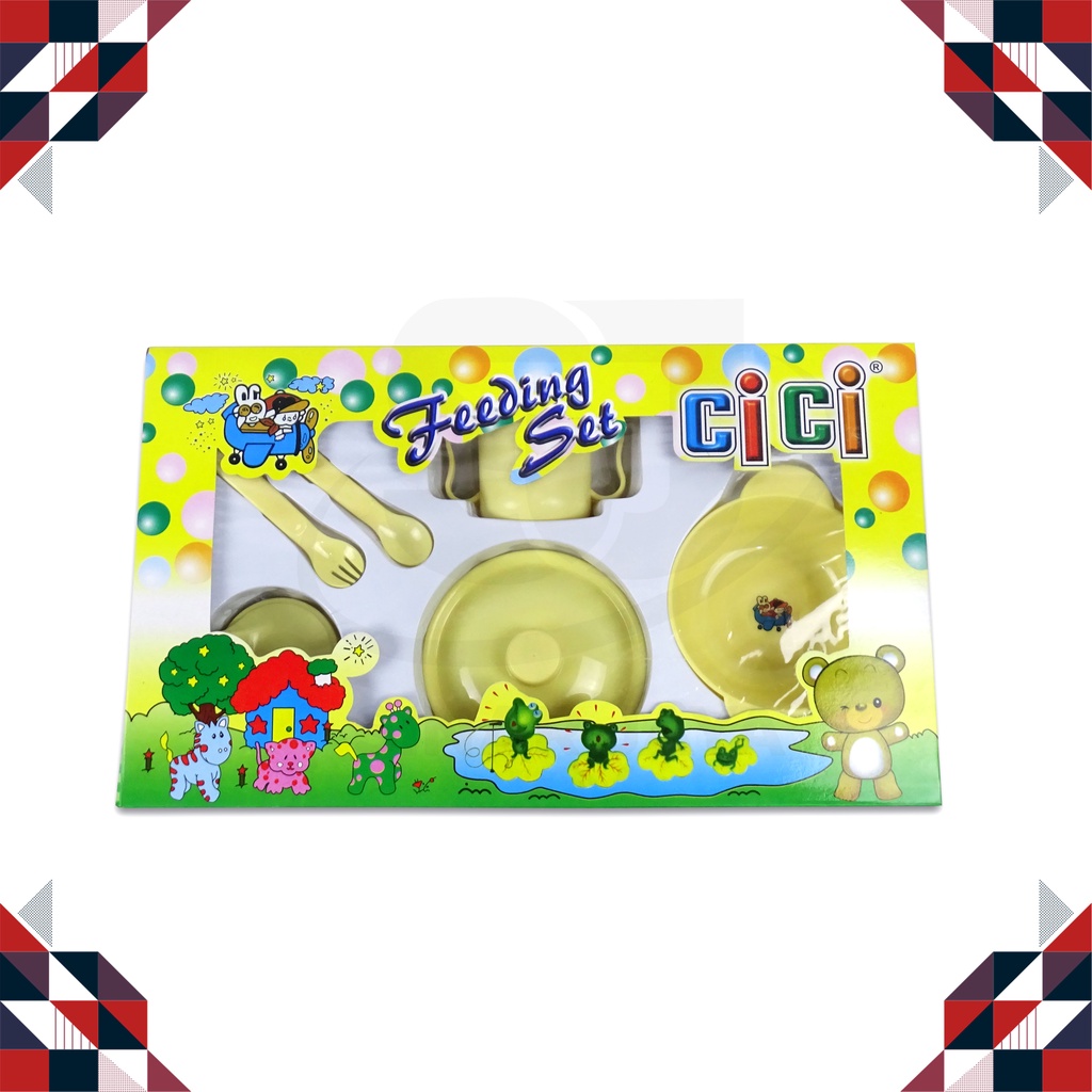 Feeding Set Bayi FS901 Cici/Set Alat Makan Bayi
