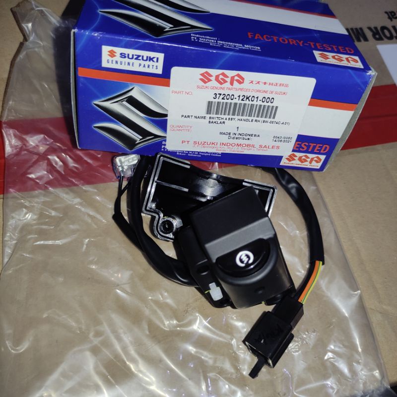 Saklar Holder Tombol Suzuki Satria Fu Kiri Kanan 37200  37400-12K00