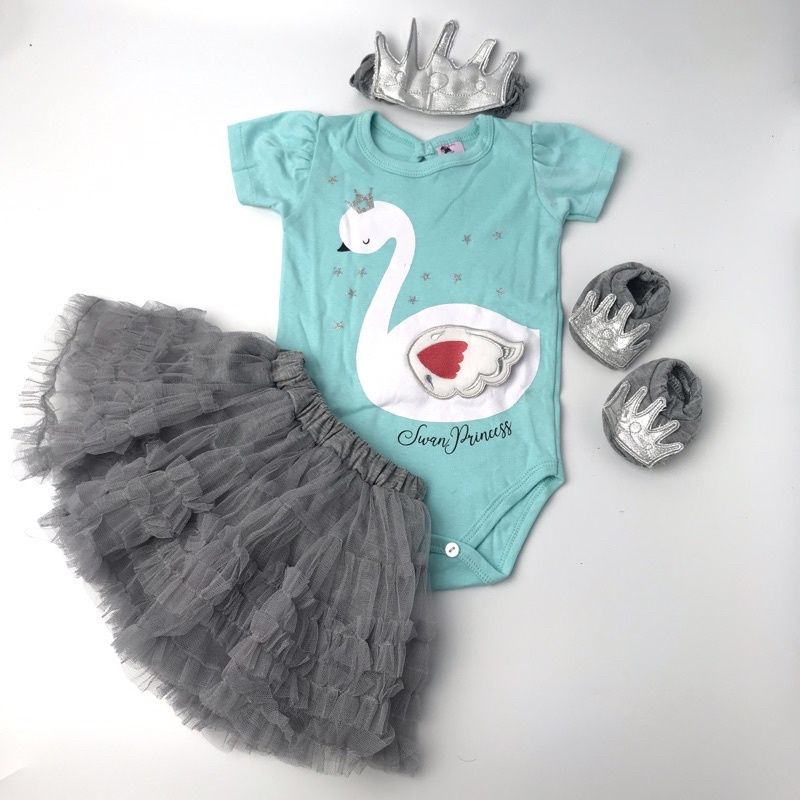 Baju Anak Perempuan Bayi 0 8 bulan Jumper Tutu Best Seller Bando Rok Anak-2