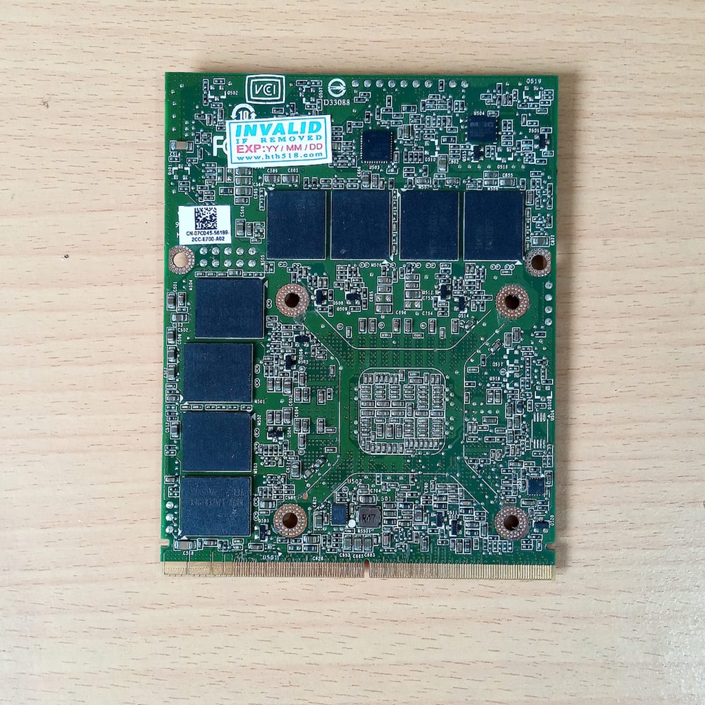 VGA Card Q3000M HP 8760W Dell M6600 M6700