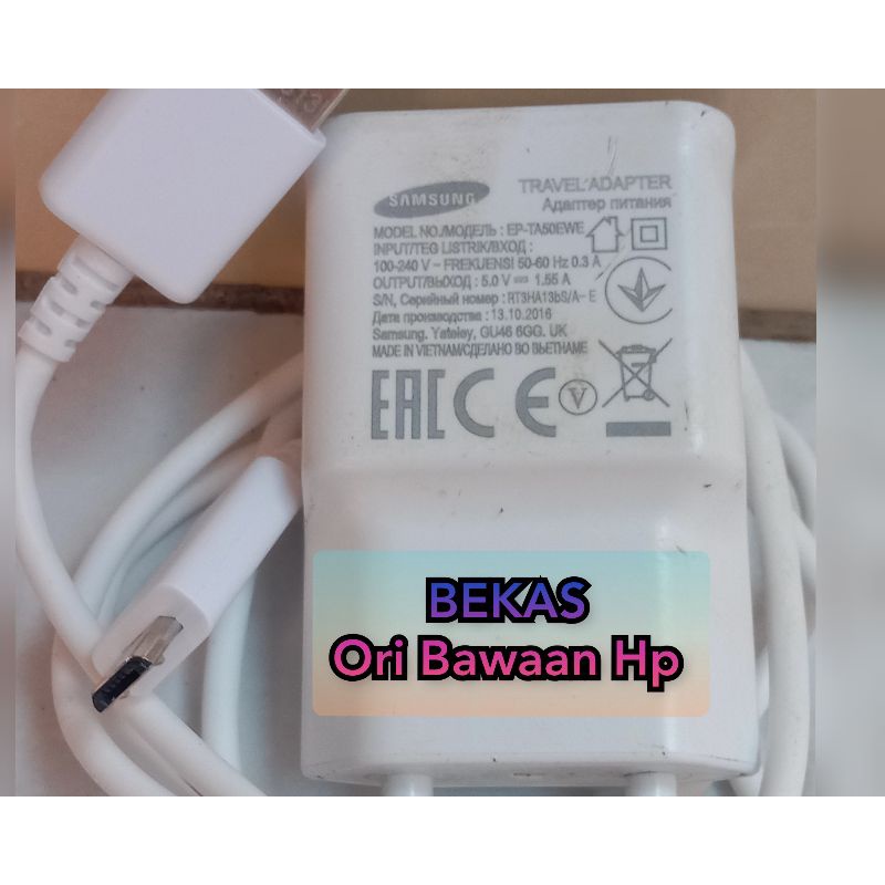 CHARGER SAMSUNG J7 PRO | J6 PRO | J5 PRO ORI BAWAAN HP MIKRO USB