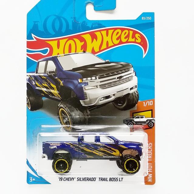 19 chevrolet silverado trail boss lt hot wheels