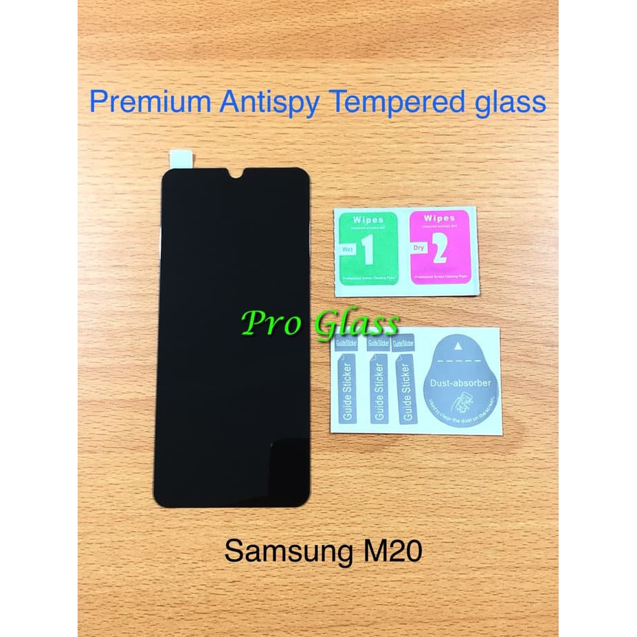 Samsung M20 Privacy Anti Spy / Antispy Magic Glass Tempered Glass