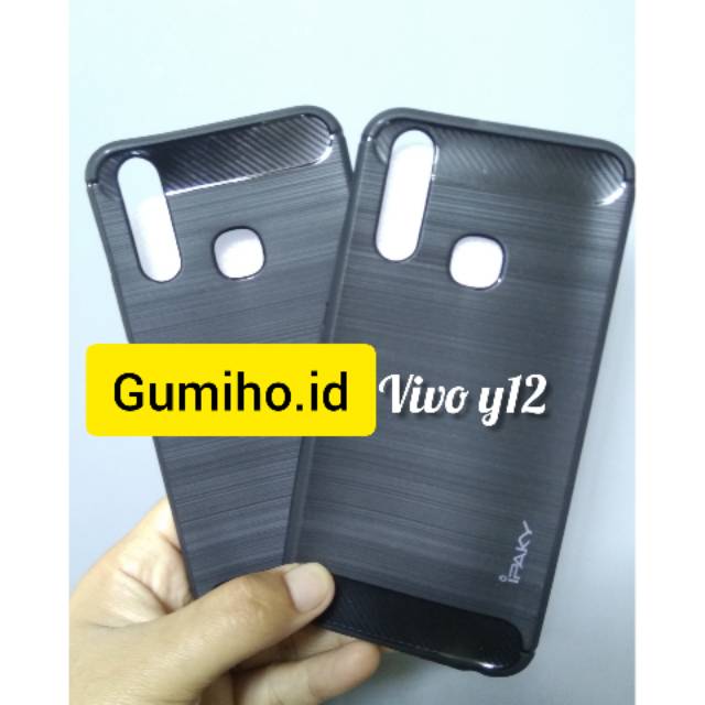 CARBON CASE VIVO Y12/Y12I/Y15/Y17/Y19/Y20/Y20i/Y21/Y21S/Y33S/Y30/Y30I/Y50/Y71/Y91/Y91C/Y93/Y95