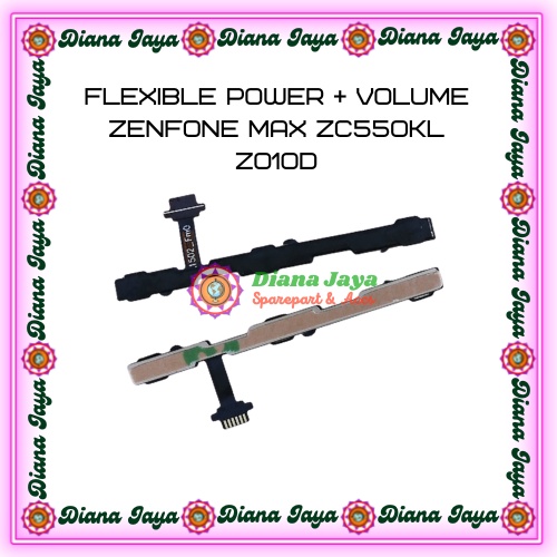 Flexible Power + Volume Asus Zenfone Max ZC550KL / Z010D