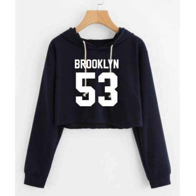 Bess - Sweater Hoodie  Crop BROOKLYN 53