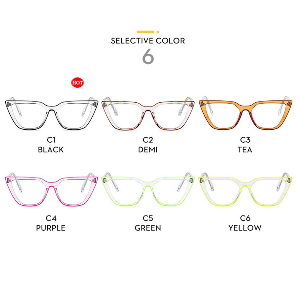 Lily Blue Light Kacamata Trendy Kacamata Komputer Eyewear Cat Eye