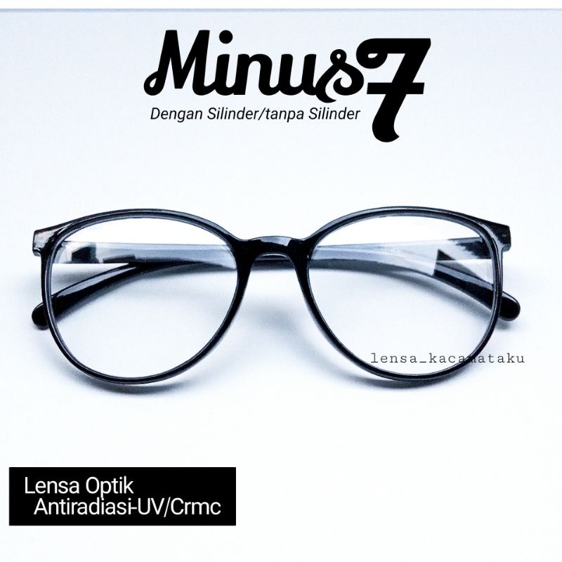 Kacamata Minus 7 6 5 4 3 2 1 Custom Resep Mines dan Silinder Wanita Cylinder Min Kaca Mata Mins