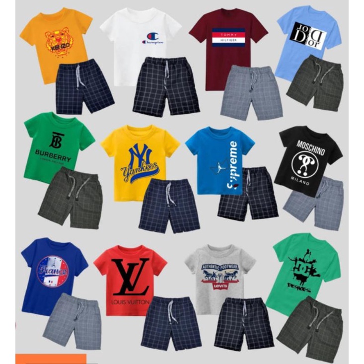 Stelan Anak Laki Laki 2-4/5 Tahun Baju Anak Distro