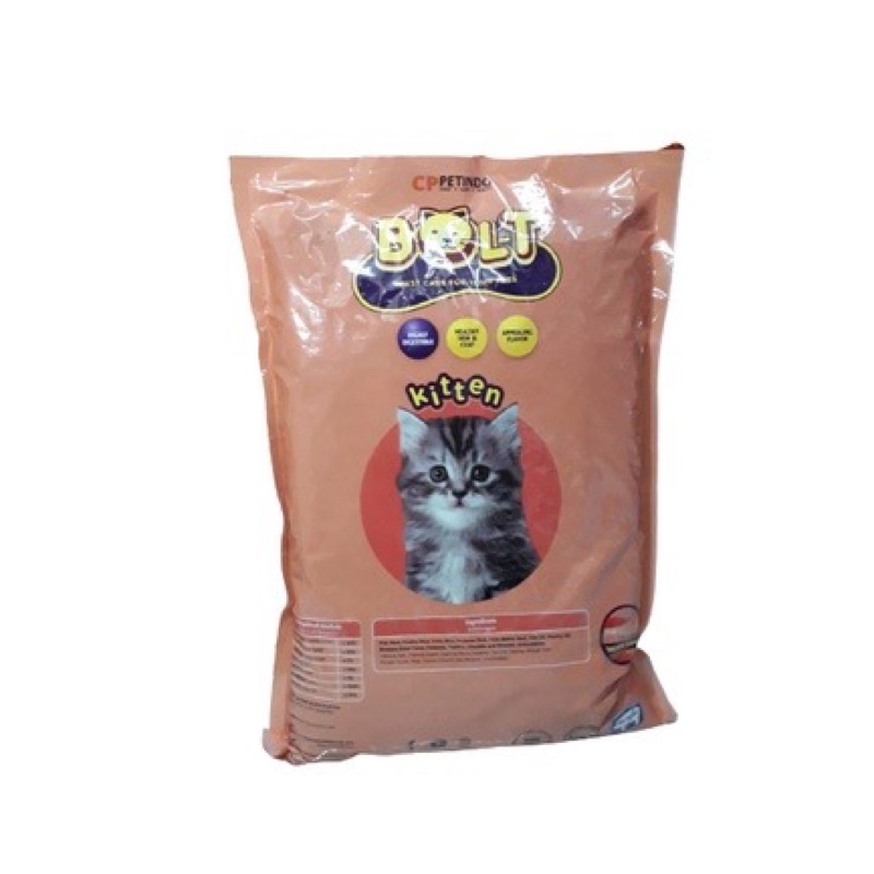 Makanan Kucing Bolt kitten Salmon kemasan 1kg