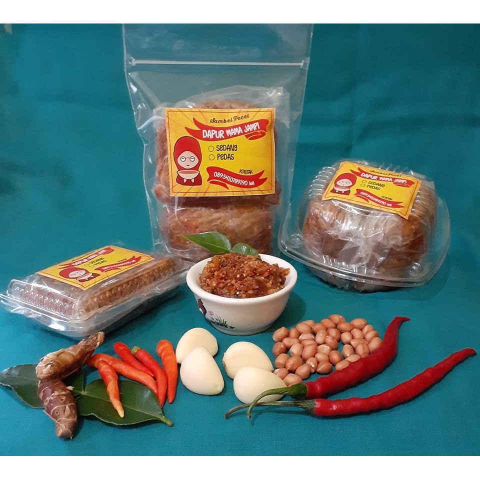 

Sambal Pecel/ Sambel Pecel Sangrai Homemade 250 gram