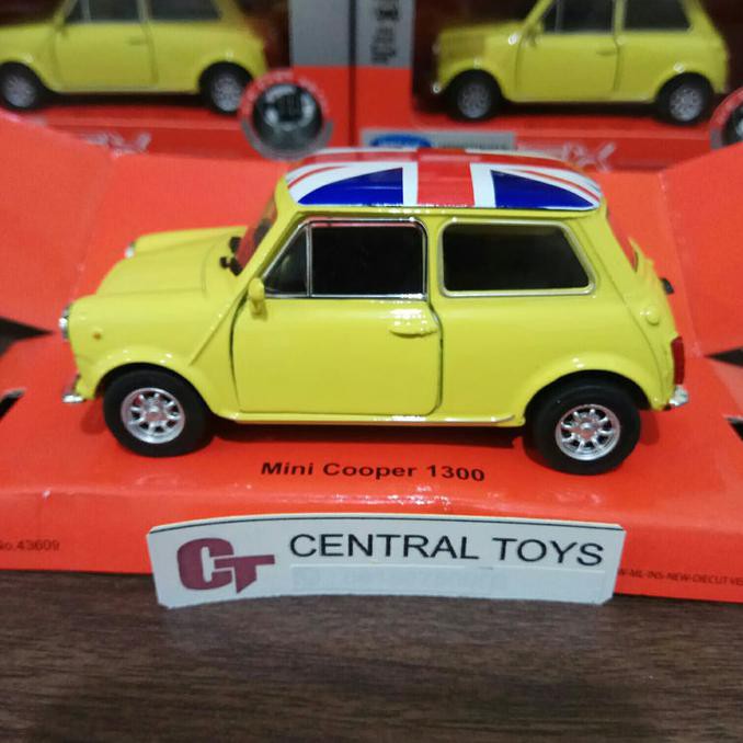 Hanya Disini] Mini Cooper 1300 Diecast Nex Welly Skala 1:36 - Kuning
