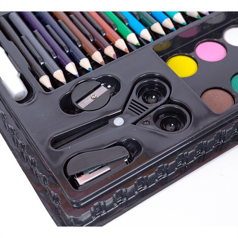 JOS514 Crayon Set 150 Pcs Art Set Peralatan Gambar Lukis Isi 150 Pensil Warna Krayon Set