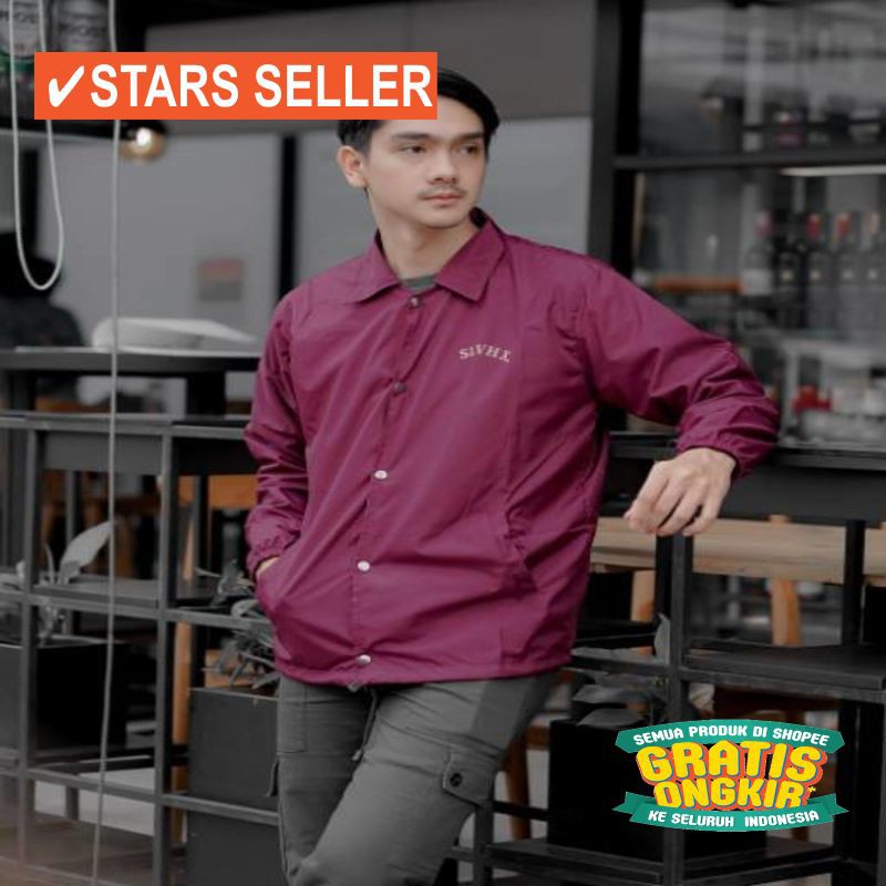 JAKET TERKEREN COWOK CEWEK  JEANS  BIOBLITZ / JAKET COACH SALVIO HEXIA - JAKET WINDBREAKER - JAKET