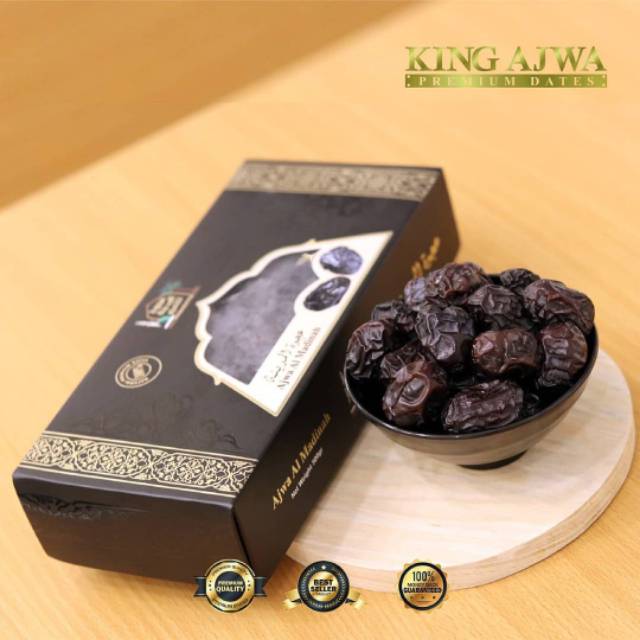 

Kurma King Ajwa (PREMIUM/VIP) Kualitas Import