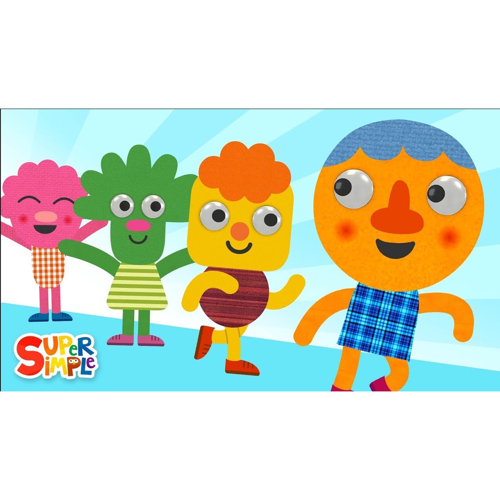 DVD LAGU ANAK SUPER SIMPLE SONG ENGLISH