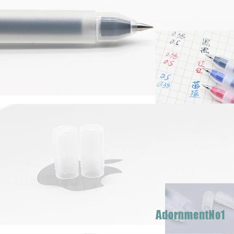 (AdornmentNo1) Muji Moma 5pcs / Set Pulpen Tinta Gel 0.38mm / 0.5mm Tidak Beracun