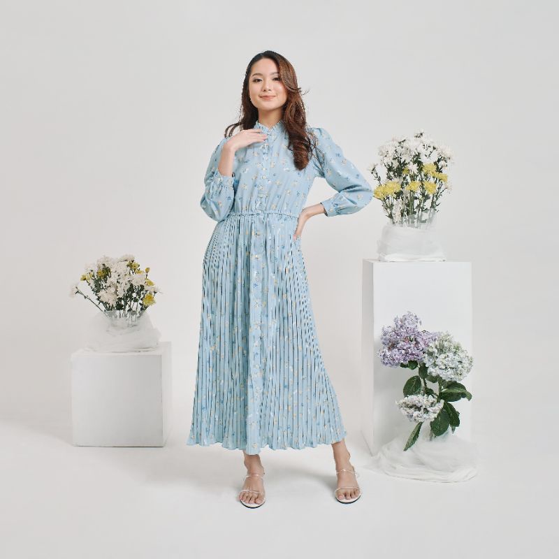 Tania Dress Giyomi Iris