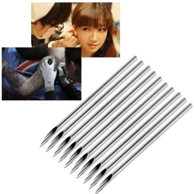 promo heboh Jarum Tindik Piercing Needles Steril 20G 18G 16G 14G by ingki_shop