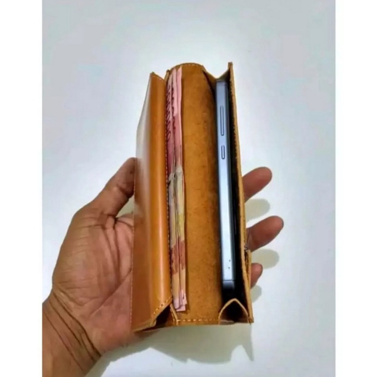 Dompet Panjang Pria 100%Full up Kulit Sapi Asli Original Branded Import Premium Keren