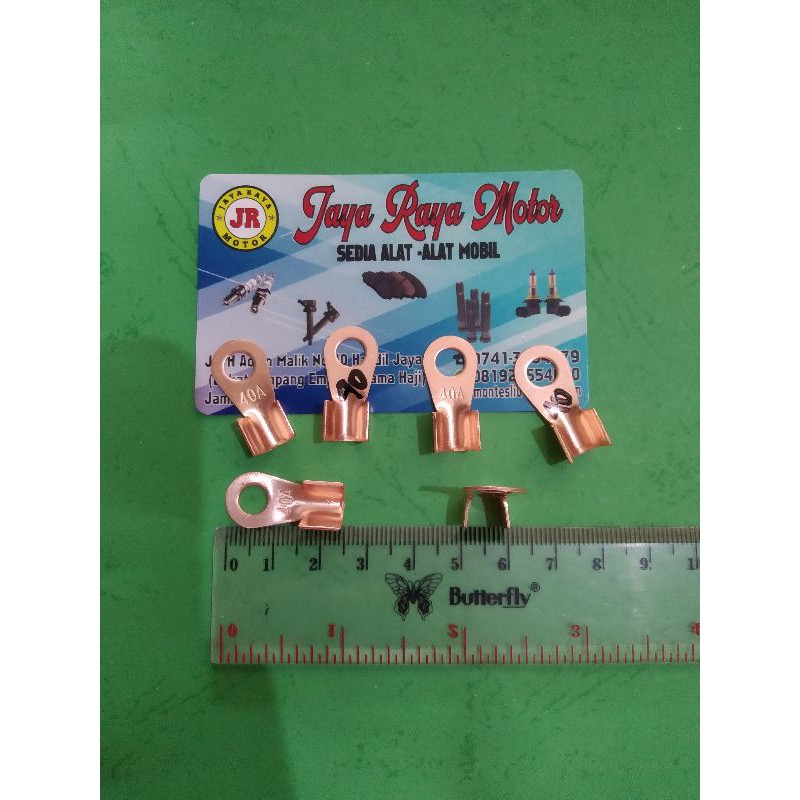 Skun tembaga 40A untuk kabel aki mobil