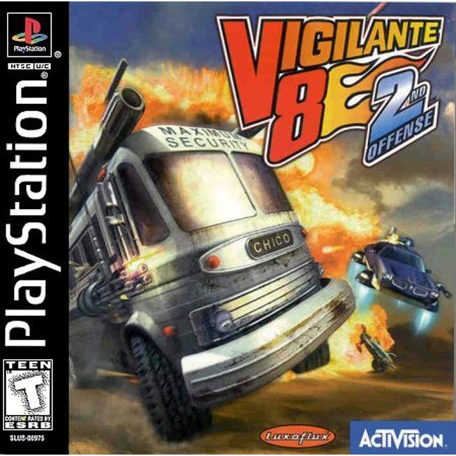 PS1 Game ROM - Vigilante 8: 2nd Offense