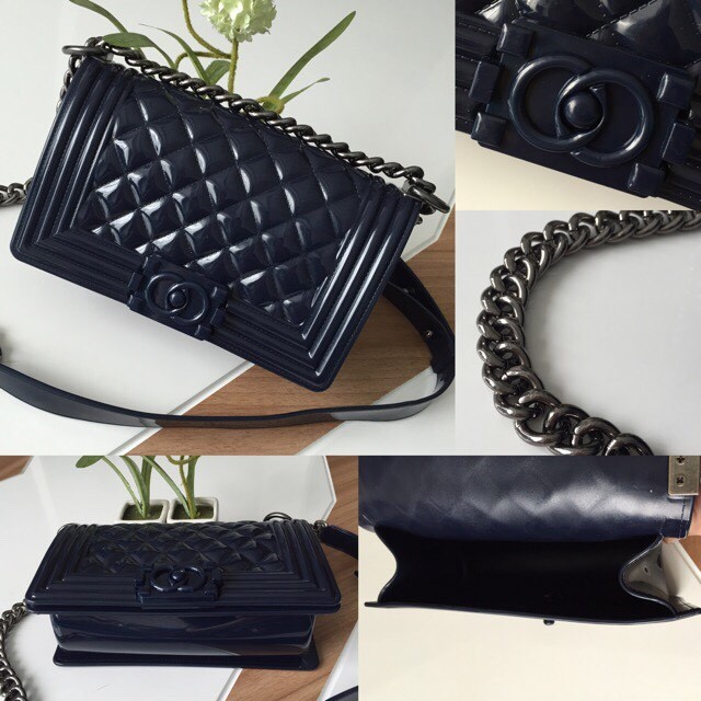 Tas Wanita Branded Chanel Boy Jelly Mini Tas Premium Bag Jely