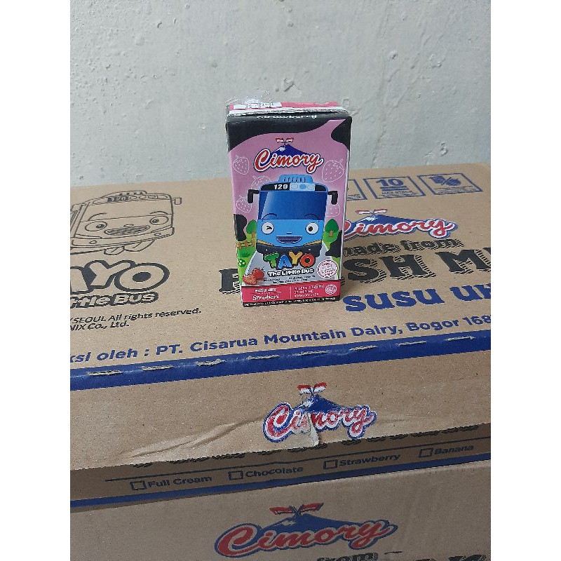 

Fresh milk cimory UHT 125 strawberry