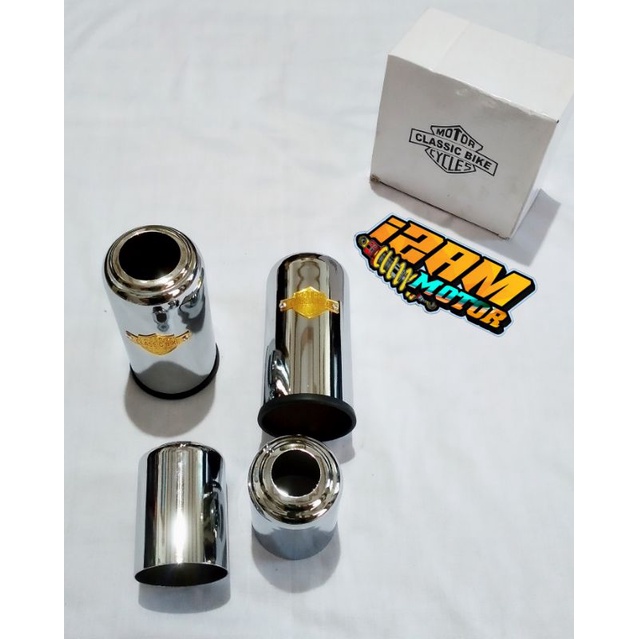 Cover Kondom skok shock belakang universal import GL MAX PRO MEGAPRO TIGER GL100