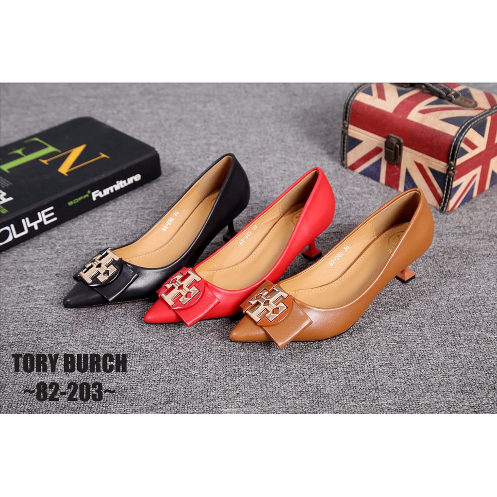 TORY BURCH Kitten heels Shoes#82-203#J