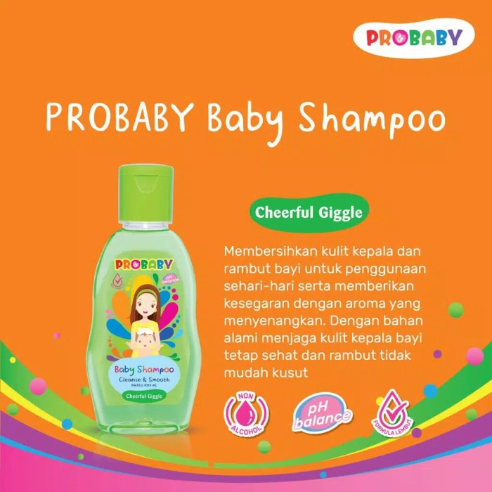 Probaby Baby Shampoo Cleanse &amp; Smooth 100ml