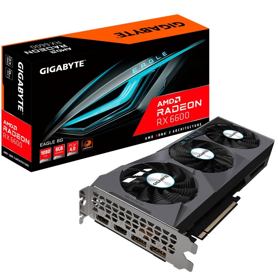 GIGABYTE Radeon RX6600 XT EAGLE 8GB GDDR6 - RX 6600 XT | ITECHBALI