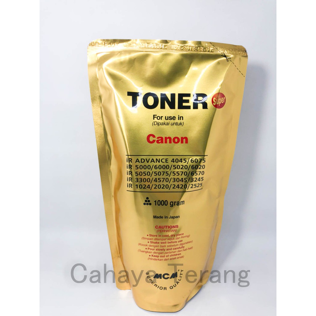 Toner Super Gold Mesin Fotocopy Canon IR 5000 4570 IRA 6065