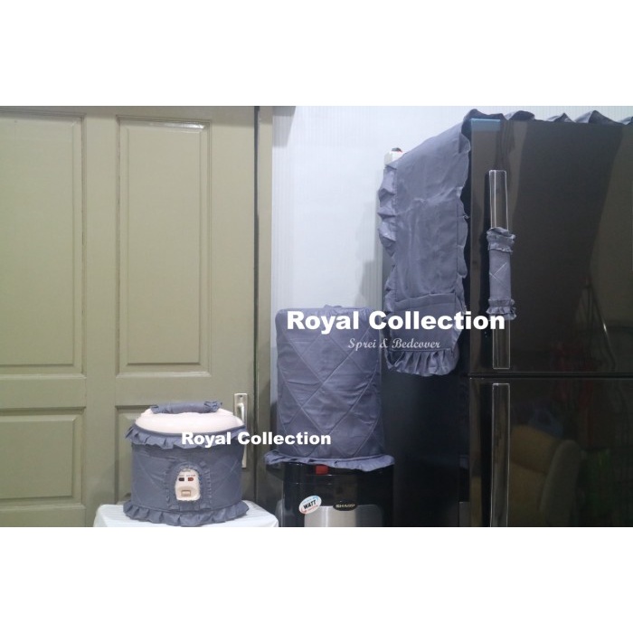 Sarung Galon - Royalcollection - Set Sarung Galon Livi Abu