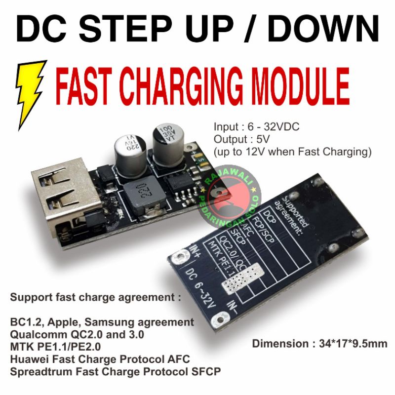 MODUL FAST CHARGING HP MODUL CAS HP