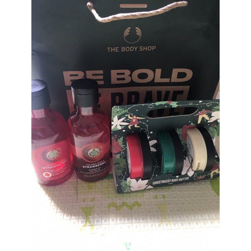 Pesanan jastip warehouse the body shop Megga