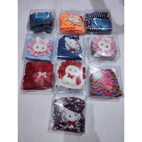 Turban Bayi perempuan Motif campur